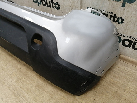 AA033760; Бампер задний; без паркт. (8200735456) для Renault Sandero Stepway I (2009-2014)/БУ; Оригинал; Р1, Мелкий дефект; 