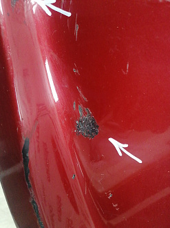 BA000181; Бампер передний; без паркт.; под омыват. (52119-05190) для Toyota Avensis/БУ; Оригинал; Р2, Удовлетворительное; 