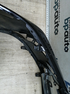 AA044882; Бампер передний; под паркт.; под омыват. (52119-33B60) для Lexus ES VII (2018 - 2021)/БУ; Оригинал; Р1, Мелкий дефект; 