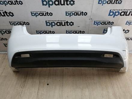 AA046111; Бампер задний; без паркт. (86611-4Y000) для Kia Rio III Sedan (2011- 2015)/БУ; Оригинал; Р1, Мелкий дефект; 