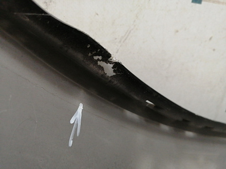 AA039657; Бампер передний; без паркт.; без омыват. (1Z0 807 221 M) для Skoda Octavia/БУ; Оригинал; Р1, Мелкий дефект; 