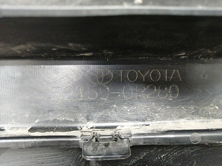AA027546; Бампер задний; под паркт. (52159-0R280) для Toyota Rav4 50 (2019 -н.в.)/БУ; Оригинал; Р1, Мелкий дефект; 