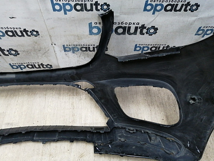 AA046095; Бампер передний; под паркт.; без омыват. (A1668851800) для Mercedes-Benz GLS-klasse I (X166) (2015-2019)/БУ; Оригинал; Р1, Мелкий дефект; 