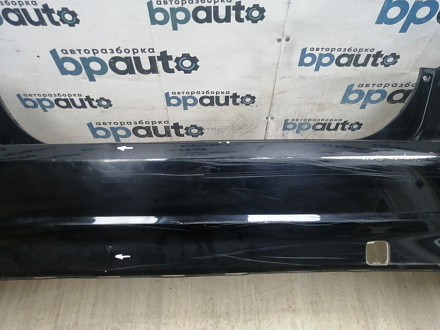 BA000238; Бампер задний; под паркт. (BS71-F17906-A) для Ford Mondeo Sedan IV рест. (2010- 2014)/БУ; Оригинал; Р1, Мелкий дефект; 