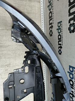 AA045881; Бампер передний; под паркт.; под омыват. (J8A2-17F003-GAW) для Land Rover Range Rover Velar L560 (2017 - 2023)/БУ; Оригинал; Р1, Мелкий дефект; 