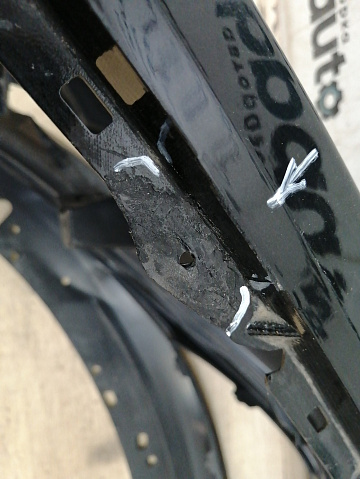 Фотография детали AA041676; Бампер передний; под паркт.; под омыват. (62022-5BF0H) для Nissan Murano III (Z52) (2014-2022)/БУ; Оригинал; Р1, Мелкий дефект; . Фото номер 12