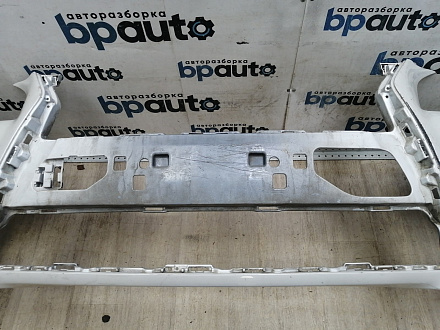 BA000272; Бампер передний; под паркт.; под омыват. (52119-50E80) для Lexus LS IV рест. 2 (2012- 2017)/БУ; Оригинал; Р1, Мелкий дефект; 