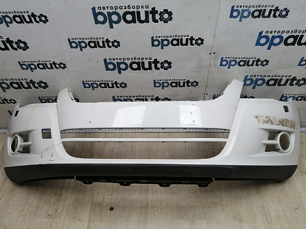 AA045474; Бампер передний, Sport-Style; без паркт.; под омыват. (5N0807221) для Volkswagen Tiguan I (2007- 2011)/БУ; Оригинал; Р1, Мелкий дефект; 