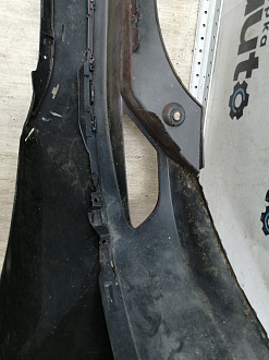 AA044900; Бампер задний; без паркт. (52159-0R150) для Toyota Rav4 40 рест. (2015 — 2019)/БУ; Оригинал; Р1, Мелкий дефект; 