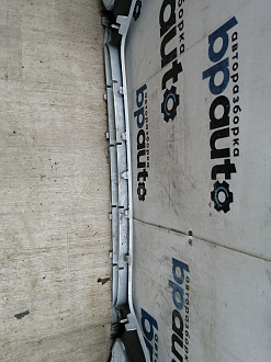 BA000137; Бампер передний; под паркт.; под омыват. (8R0 807 437 M) для Audi Q5 I рест. (2012-2017)/БУ; Оригинал; Р1, Мелкий дефект; 