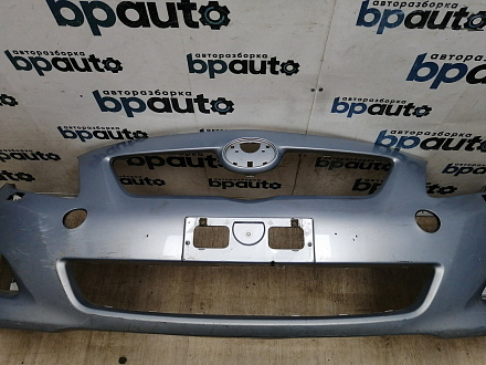 AA045325; Бампер передний; без паркт.; под омыват. (52119-12A60) для Toyota Corolla 150 (2006-2009)/БУ; Оригинал; Р1, Мелкий дефект; 