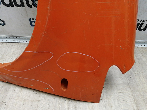 Фотография детали BA000286; Крыло переднее левое (2K0821021) для Volkswagen Caddy III (2004-2010)/БУ; Оригинал; Р2, Удовлетворительное; . Фото номер 6