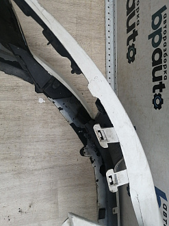 AA045944; Бампер передний; без паркт.; без омыват. (9674576177) для Peugeot 308 I рест. (2011-2015)/БУ; Оригинал; Р2, Удовлетворительное; 