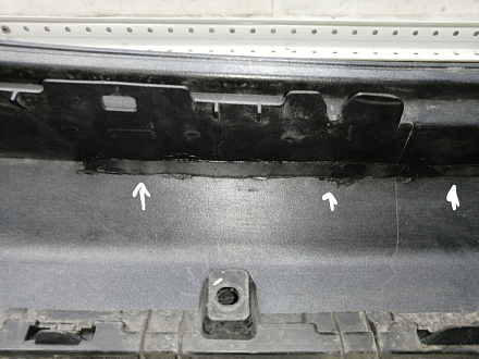 AA045417; Бампер задний; без паркт. (86611-M0000) для Hyundai Creta I (2016-2021)/БУ; Оригинал; Р1, Мелкий дефект; 