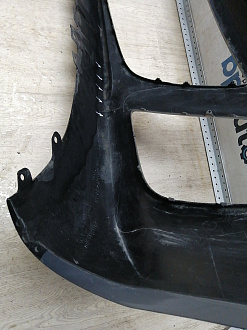 AA045767; Бампер передний; без паркт.; под омыват. (EH44-50031) для Mazda CX-7 I рест. (2009-2012)/БУ; Оригинал; Р1, Мелкий дефект; 