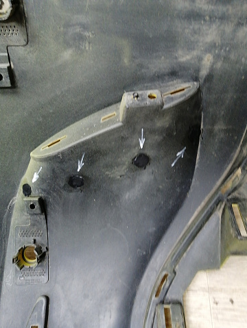 Фотография детали AA044923; Бампер задний; под паркт. (A1778851301) для Mercedes-Benz A-klasse IV (W177) (2018-2022)/БУ; Оригинал; Р2, Удовлетворительное; . Фото номер 20