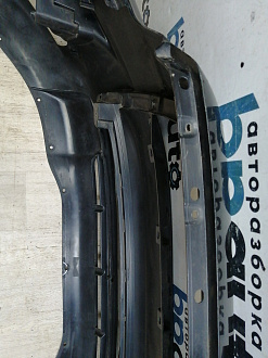 AA046326; Бампер передний; без паркт.; без омыват. (6400C950) для Mitsubishi ASX I (2010-2013)/БУ; Оригинал; Р1, Мелкий дефект; 