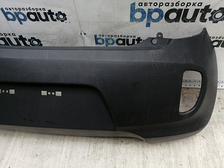 AA044587; Бампер задний; без паркт. (86611-1Y020) для Kia Picanto II 5D (2011-2015)/Нов с деф; Оригинал; Р1, Мелкий дефект; 
