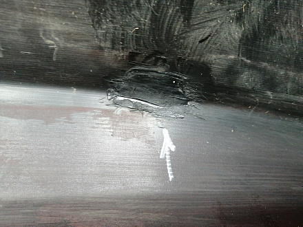 AA046108; Бампер передний; под паркт.; под омыват. (52119-48270) для Lexus RX III (2009 — 2012)/БУ; Оригинал; Р1, Мелкий дефект; 