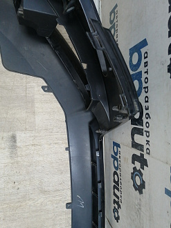 AA045644; Бампер передний; без паркт.; под омыват. (8K0 807 437 A) для Audi A4 B8/БУ; Оригинал; Р1, Мелкий дефект; 