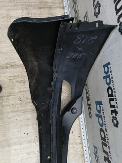 AA044898; Бампер задний; под паркт. (52159-0R150) для Toyota Rav4 40 рест. (2015 — 2019)/БУ; Оригинал; Р1, Мелкий дефект; 