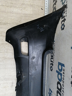 AA046213; Бампер задний; без паркт. (86611-10000) для Hyundai Matrix I рест. 2 (2008-2010)/БУ; Оригинал; Р1, Мелкий дефект; 