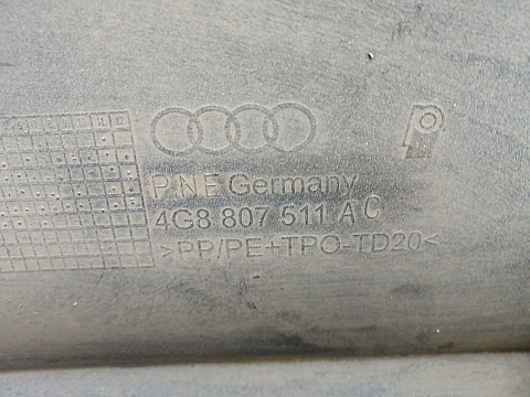 Фотография детали AA026282; Бампер задний, S-line; под паркт. (4G8 807 511 AC) для Audi A7 I Sportback (2010-2014)/БУ; Оригинал; Р0, Хорошее; . Фото номер 16