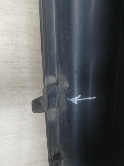 AA045750; Бампер передний, AMG; под паркт.; под омыват. (A1668856425) для Mercedes-Benz GL-klasse II (X166) (2012-2016)/БУ; Оригинал; Р1, Мелкий дефект; 