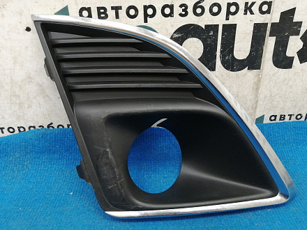 Накладка ПТФ правая, хром окантовка Chevrolet Cruze Sedan рест. 2012-2015, б/у, фото 1