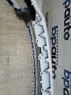 AA045886; Бампер передний; под паркт.; под омыват. (3C8807221F) для Volkswagen Passat CC рест. (2012-2017)/БУ; Оригинал; Р1, Мелкий дефект; 