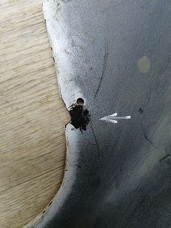 AA045335; Бампер передний; без паркт.; без омыват. (602001892AA) для EXEED LX/БУ; Оригинал; Р1, Мелкий дефект; 