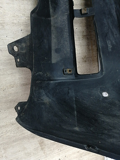 AA044519; Бампер передний; под паркт.; под омыват. (52119-60B20) для Toyota Land Cruiser 200 (2008 — 2012)/БУ; Оригинал; Р1, Мелкий дефект; 