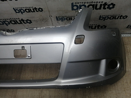 BA000180; Бампер передний; без паркт.; под омыват. (52119-05190) для Toyota Avensis/БУ; Оригинал; Р1, Мелкий дефект; 