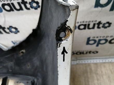 AA045251; Бампер передний; под паркт.; под омыват. (71101-TL0-ZZ00) для Honda Accord VIII (2008-2011)/БУ; Оригинал; Р1, Мелкий дефект; 