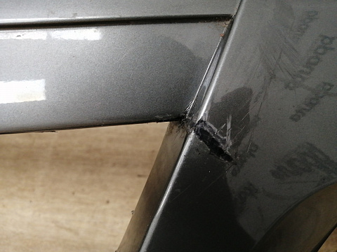 Фотография детали AA039034; Бампер передний; без паркт.; без омыват. (2803301-K80) для Great Wall Hover H5 (2010-2017)/БУ; Оригинал; Р1, Мелкий дефект; . Фото номер 3