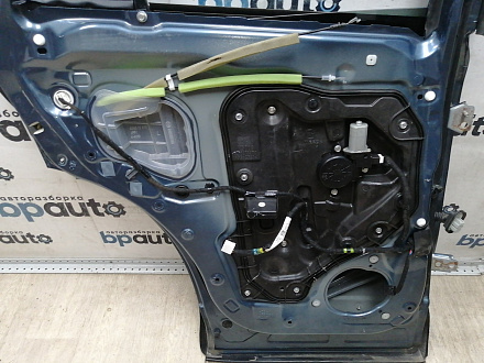 AA045165; Дверь задняя левая (KD53-73010) для Mazda CX-5/БУ; Оригинал; Р1, Мелкий дефект; (42B) Синий