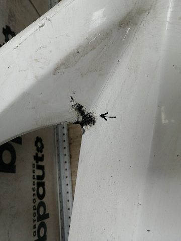 Фотография детали AA044825; Бампер передний; под паркт.; под омыват. (52119-0F090) для Toyota Verso I (2009- 2012)/БУ; Оригинал; Р2, Удовлетворительное; . Фото номер 13