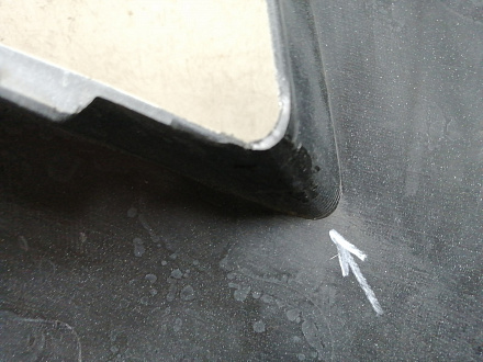 BA000206; Бампер передний; под паркт.; под омыват. (62022-1ME0H) для Infiniti/БУ; Оригинал; Р1, Мелкий дефект; 