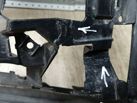 Фотография детали AA045383; Бампер передний; без омыват. (80A807437P) для Audi Q5 II рест. (2020-2025)/БУ; Оригинал; Р1, Мелкий дефект; . Фото номер 18