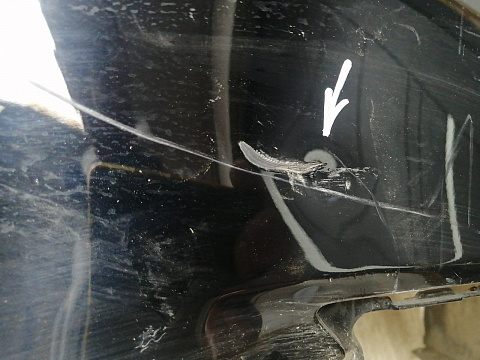 Фотография детали AA045636; Бампер задний; под паркт. (52159-06B80) для Toyota Camry/БУ; Оригинал; Р1, Мелкий дефект; . Фото номер 4