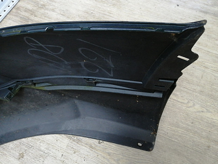 AA044904; Бампер задний; без паркт. (52159-0R150) для Toyota Rav4 40 рест. (2015 — 2019)/БУ; Оригинал; Р1, Мелкий дефект; 