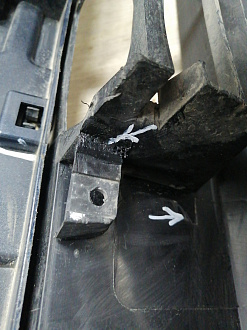 AA045835; Бампер передний; под паркт.; без омыват. (602002155AA) для Omoda C5 (2022- н.в.)/БУ; Оригинал; Р1, Мелкий дефект; 