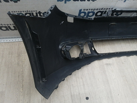 AA045976; Бампер передний; без паркт.; под омыват. (5K0807221) для Volkswagen Golf/БУ; Оригинал; Р1, Мелкий дефект; 