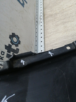 AA045642; Бампер передний, S-line; под паркт.; под омыват. (4G8 807 437 F) для Audi A7 I Sportback (2010-2014)/БУ; Оригинал; Р1, Мелкий дефект; 