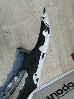 BA000227; Бампер передний; под паркт.; под омыват. (5G0807221) для Volkswagen Golf/БУ; Оригинал; Р1, Мелкий дефект; 