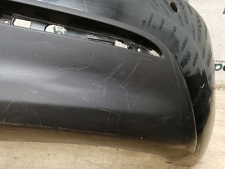 AA036748; Бампер задний; под паркт. (BBM4-50221) для Mazda 3 II (BL) Sedan (2009-2011)/БУ; Оригинал; Р1, Мелкий дефект; 