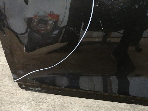 Фотография детали AA029208; Дверь передняя левая (1K8831055F) для Volkswagen Scirocco (2009 - 2014)/БУ; Оригинал; Р3, Под восстановление; . Фото номер 13