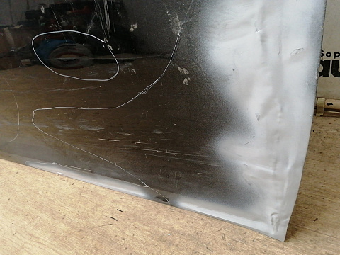 Фотография детали AA042774; Дверь передняя правая (67001-33160) для Toyota Camry/БУ; Оригинал; Р3, Под восстановление; . Фото номер 9