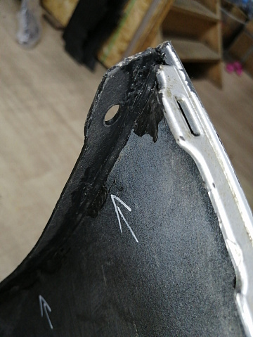 Фотография детали AA045137; Бампер передний; под паркт.; под омыват. (52119-0T020) для Toyota Venza/БУ; Оригинал; Р2, Удовлетворительное; . Фото номер 15