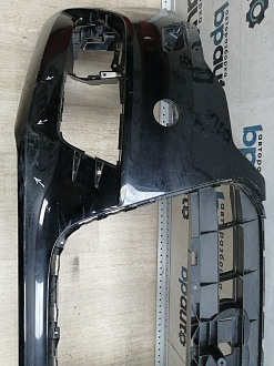 AA045630; Бампер передний; под паркт.; под омыват. (4G0 807 437) для Audi A6 C7/БУ; Оригинал; Р1, Мелкий дефект; 